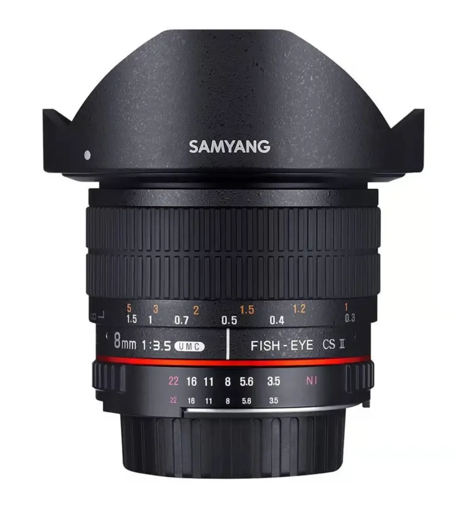 Samyang 8mm f/3.5 CS II Fisheye monture Canon - Photo 1 sur 2