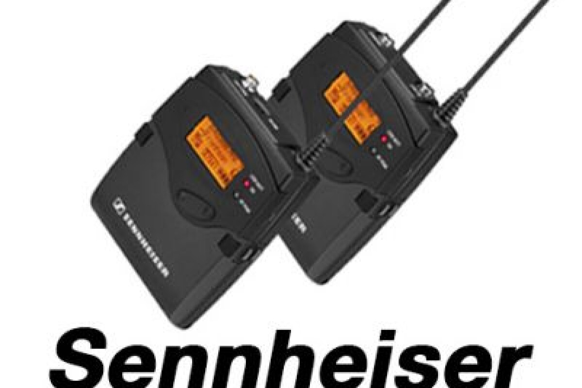 Location Kit HF SK 2000/EW 2000 Sennheiser + micro cravate COS 11 ou MKE40 - Lightyshare