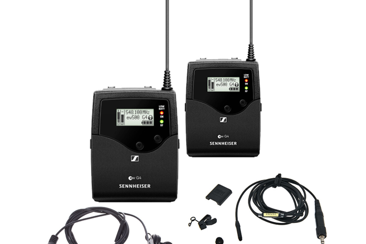 Location Kit HF Sennheiser EW 500 G4 - Plan Bw + micro cravate - Lightyshare