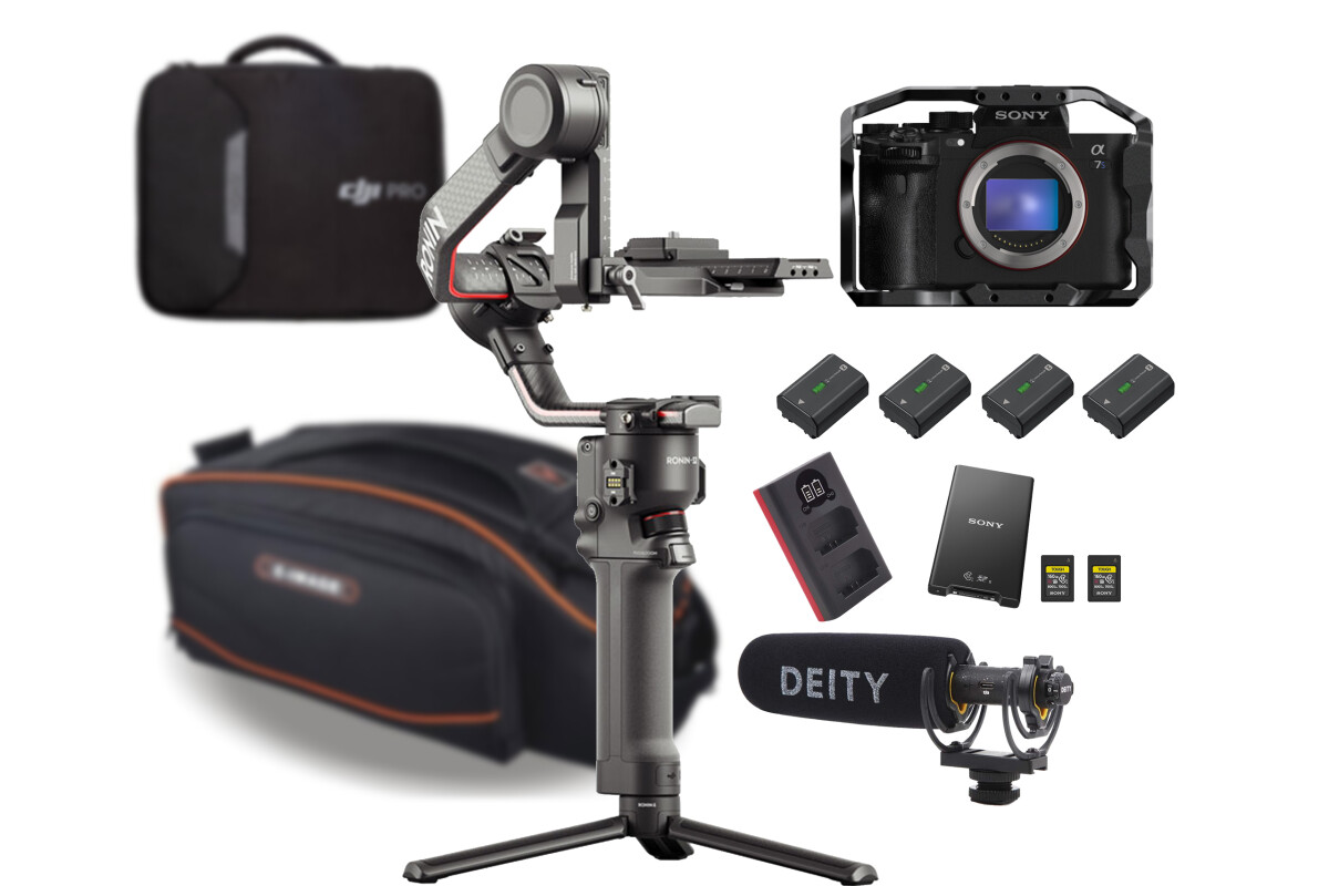 Location Pack Stabilisateur + A7SIII (Stabilisateur Ronin RS2 + Sony Alpha 7S3 / A7S3 / A7S 3) - Lightyshare