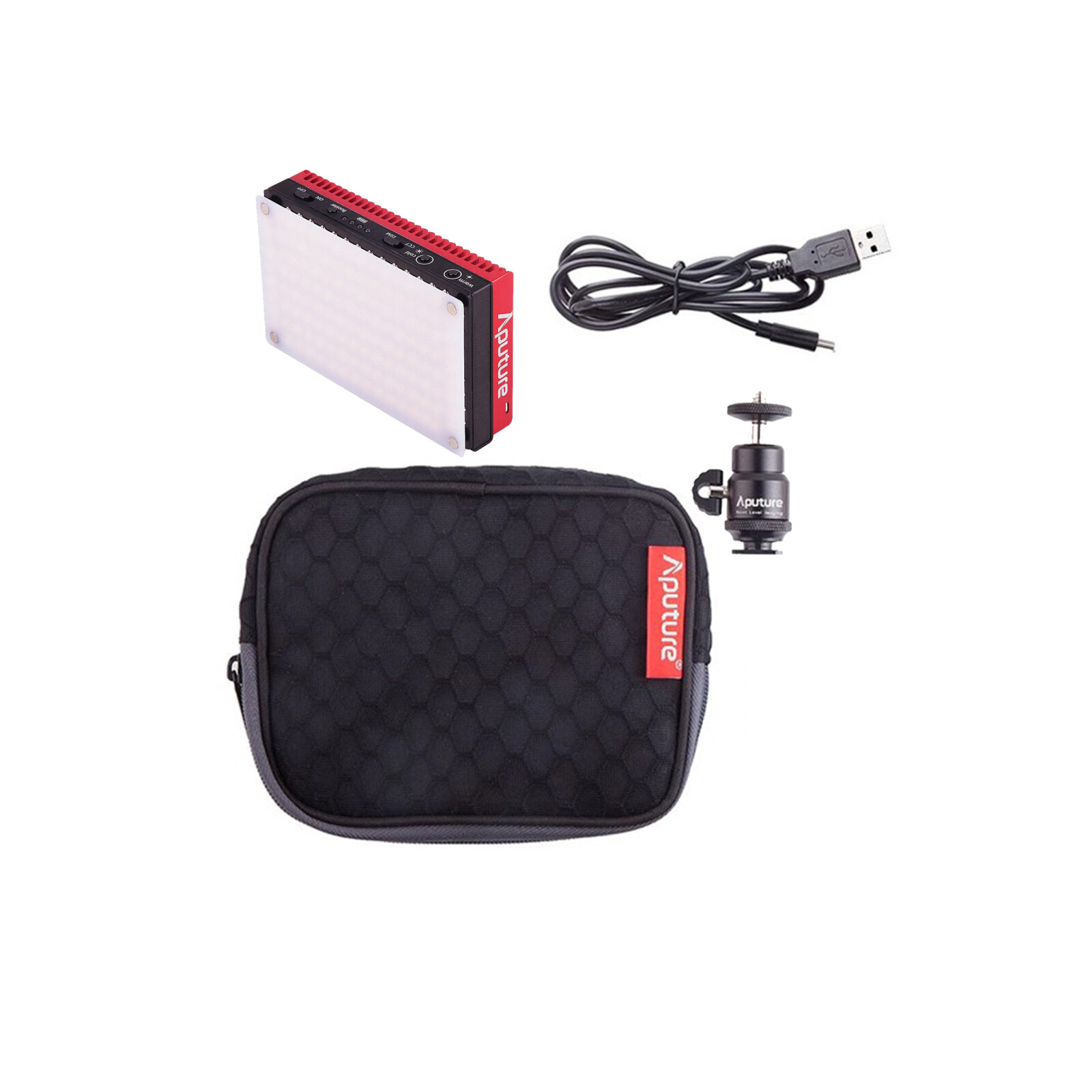 Torche LED Aputure AL-MX Bicolor (minette caméra) - Photo 2 sur 2