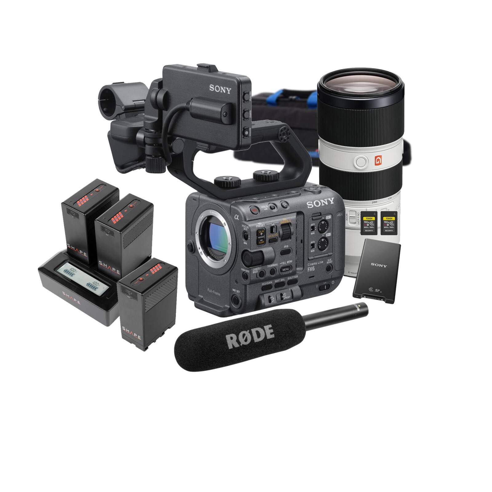 Sony FX6 + Objectif 70-200 mm f/2.8 SONY GM (Camera Sony FX 6) - Photo 1 sur 3