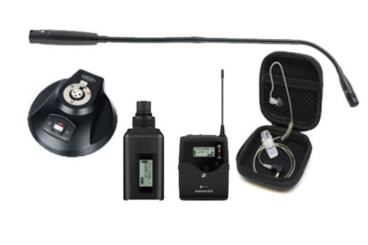 Location Kit intercom oreillette HF et micro d'ordres Puch To Talk (PPT) - Lightyshare