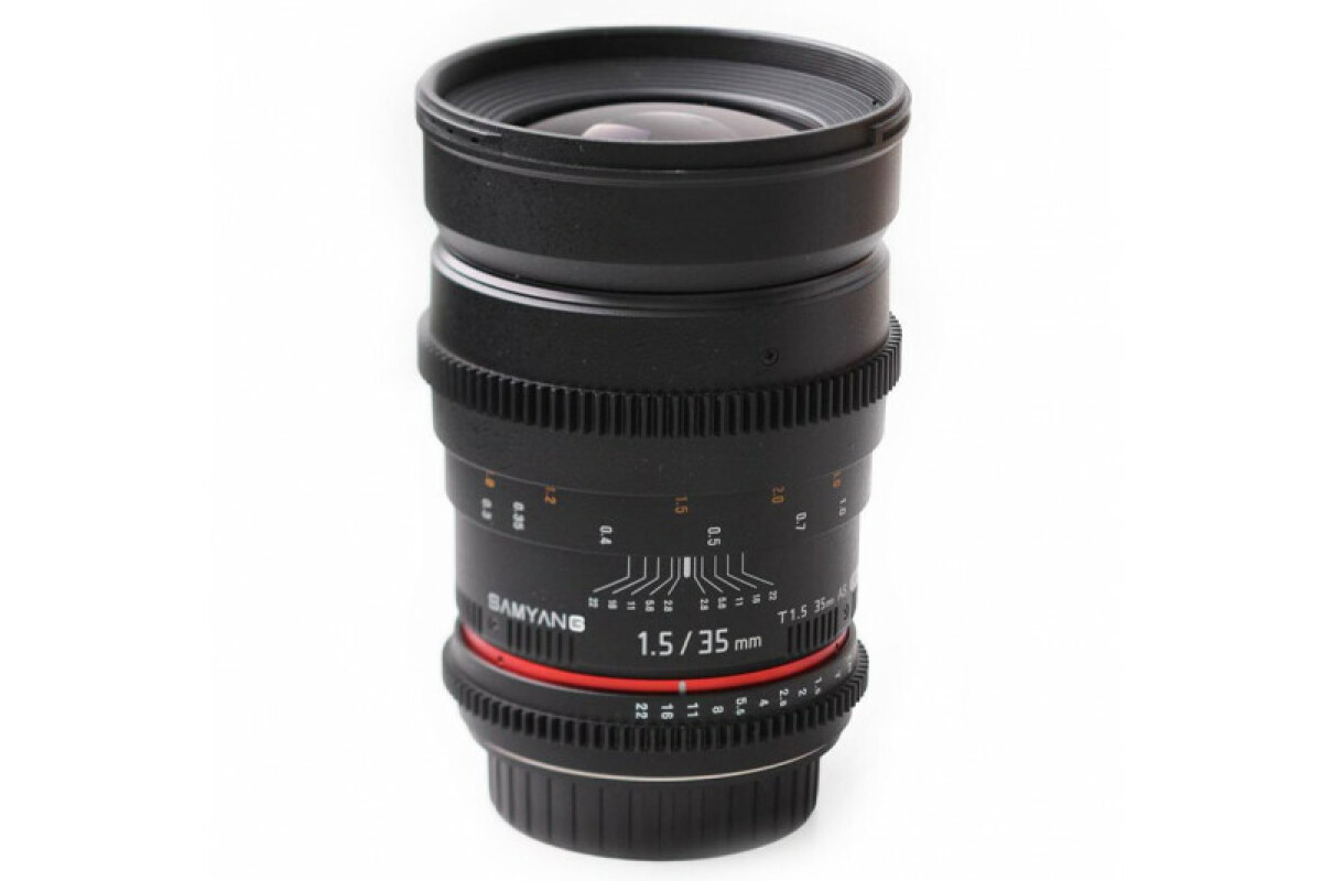 Location Samyang 35mm T/1.5 VDSLR II (Monture EF) - Lightyshare