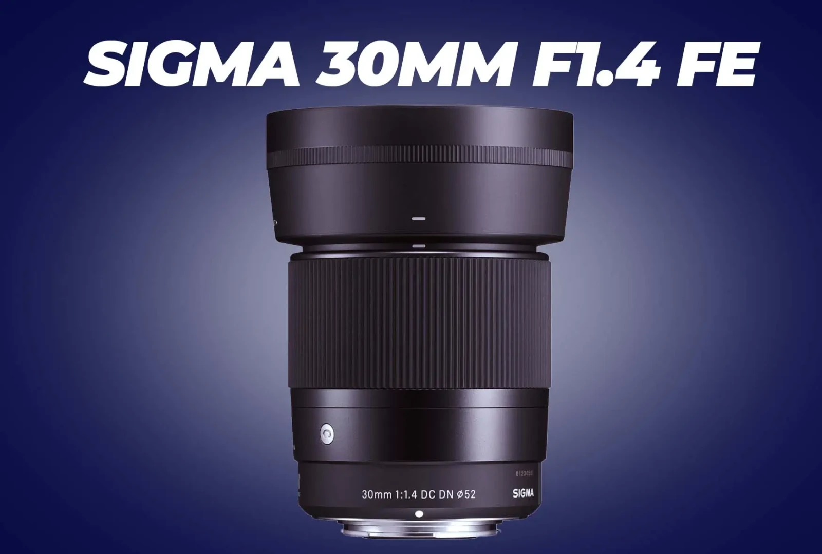 Sigma 30mm f/1.4 DC HSM - Photo 1 sur 1