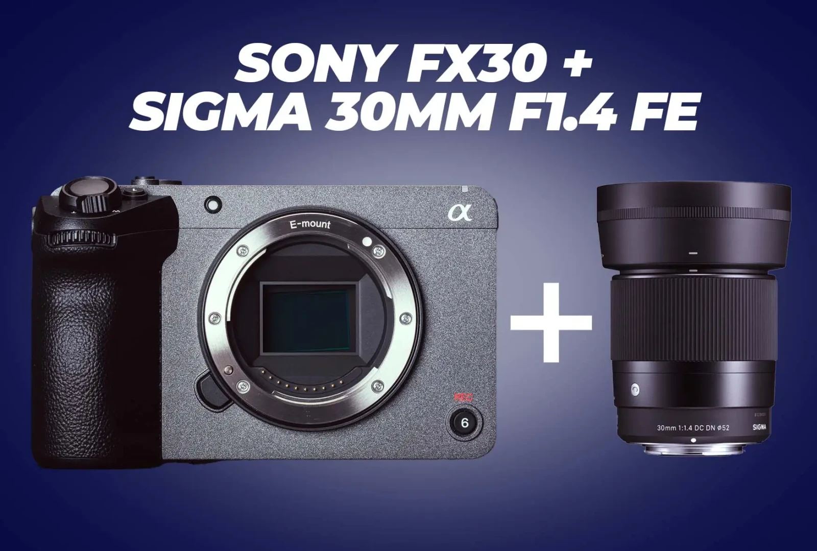 Sony fx30 + sigma 30mm 1.4 - Photo 1 sur 1