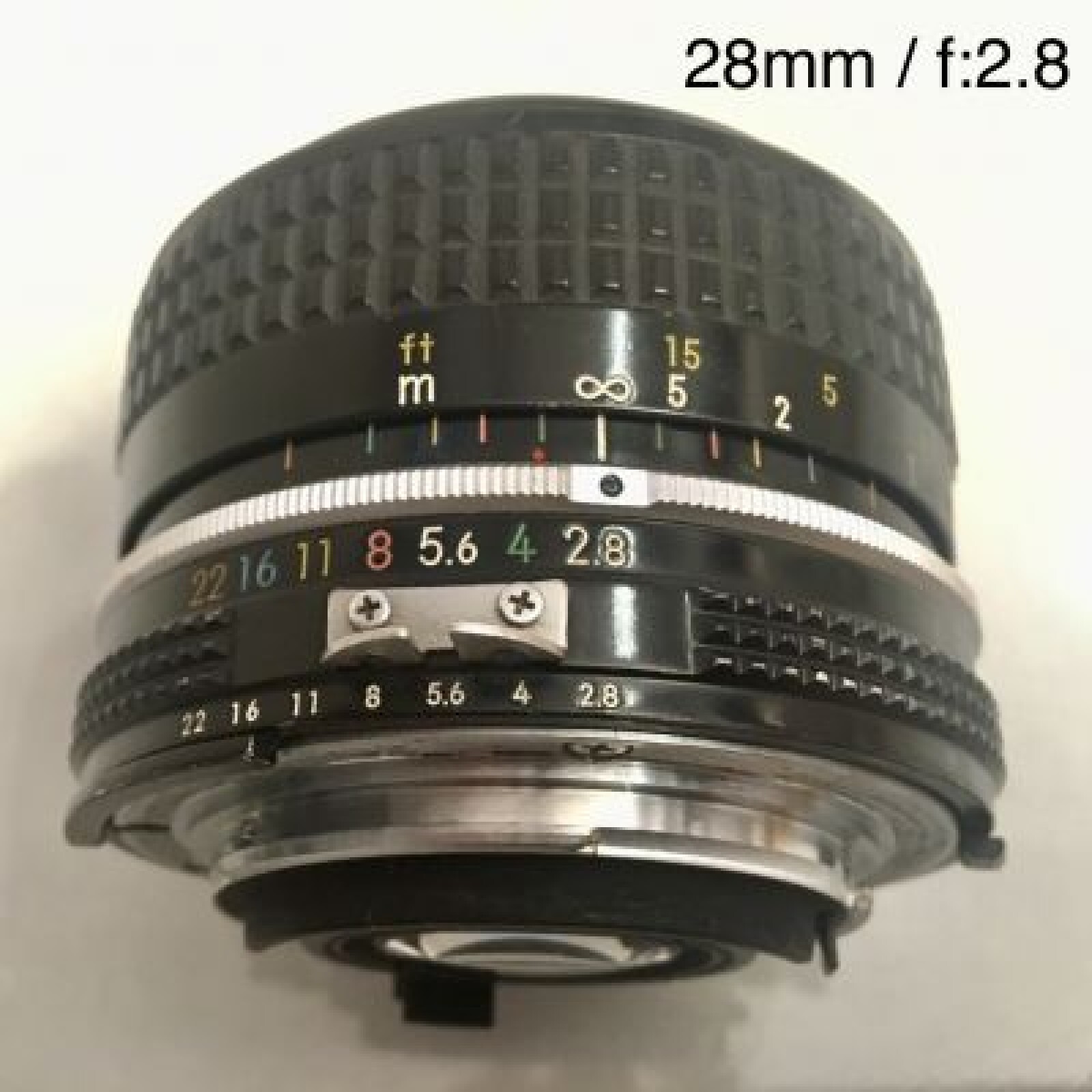 Série Nikon AI 20/28/50mm + Zoom Tamron 80-210mm + Adaptateur EF-Nikon - Photo 3 sur 5