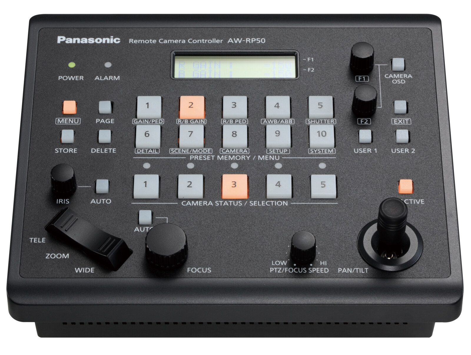 2 PTZ Panasonic HE-120 + Trépieds + Pupitre + Tourets - Photo 4 sur 4