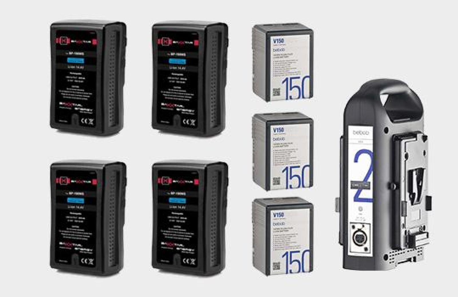 7x BATTERIES V-LOCK 190wh/150wh - Photo 1 sur 1