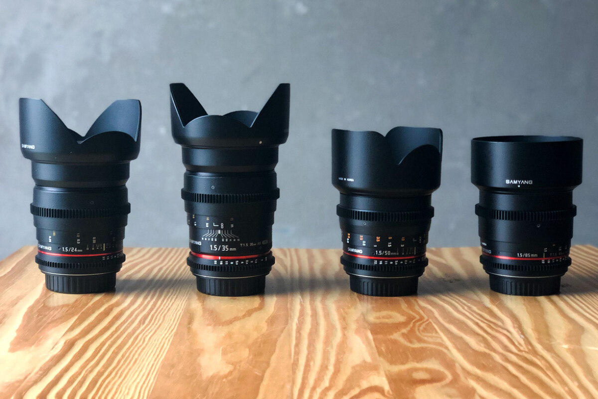 Location Pack Objectifs Cine DS Samyang - Lightyshare