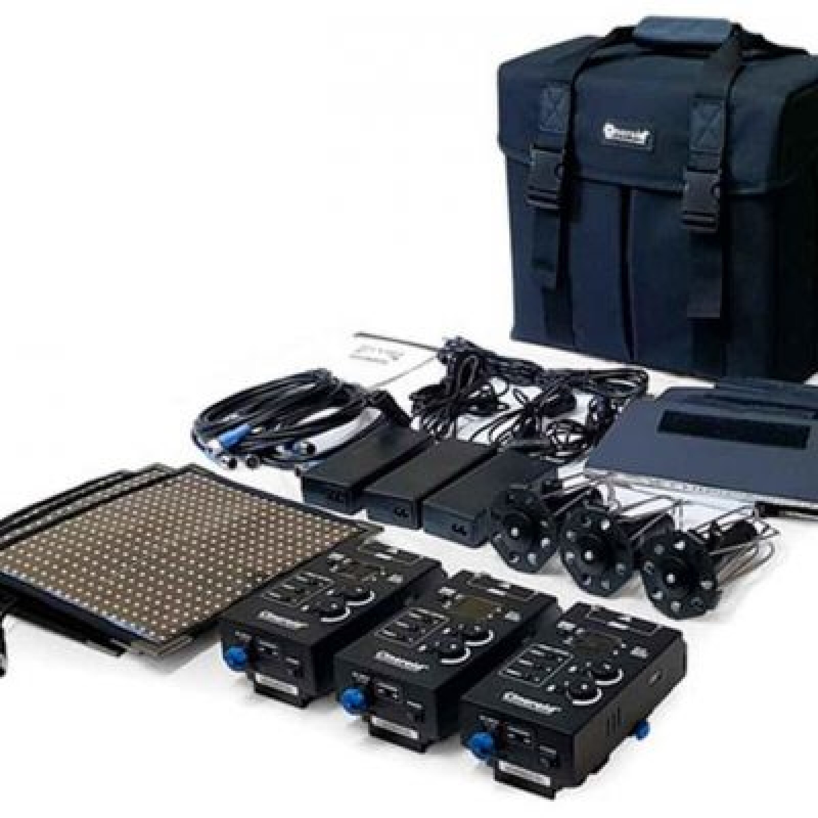 Kit 3 PANNEAUX LED FLEXIBLES FL400VE CINEROID - Photo 1 sur 5