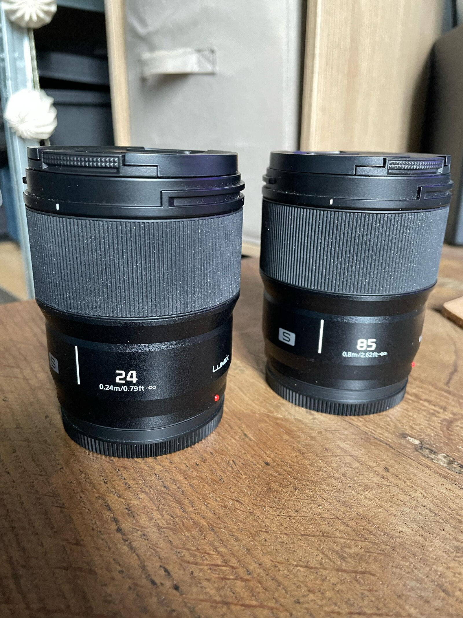 Pack 2 Objectifs Lumix S 24mm et 85mm 1.8 - Photo 1 sur 1