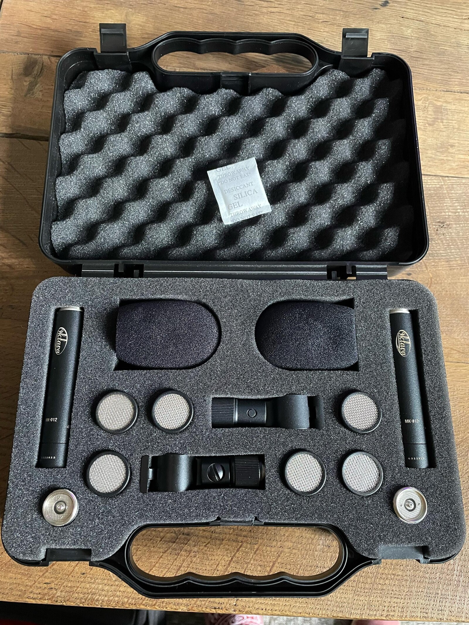 Paires micros stéréo Oktava MK-012 + 3 capsules - Photo 1 sur 1