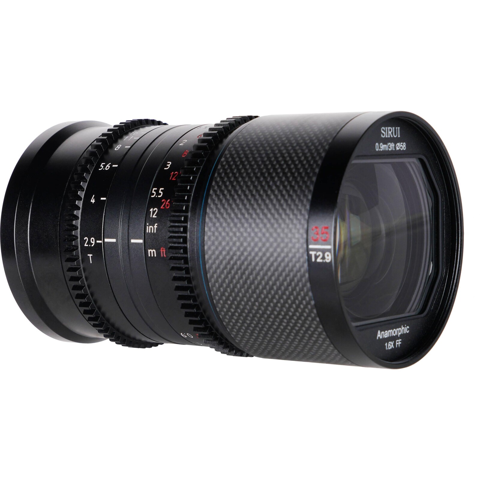 Sirui Saturn anamorphique 35mm 1,6X flares neutres - Photo 1 sur 4