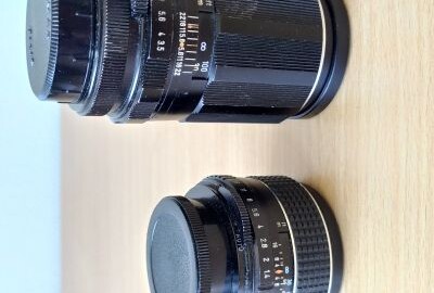 Location 2 objectifs Takumar 50mm f1.4 et 135mm f3.5