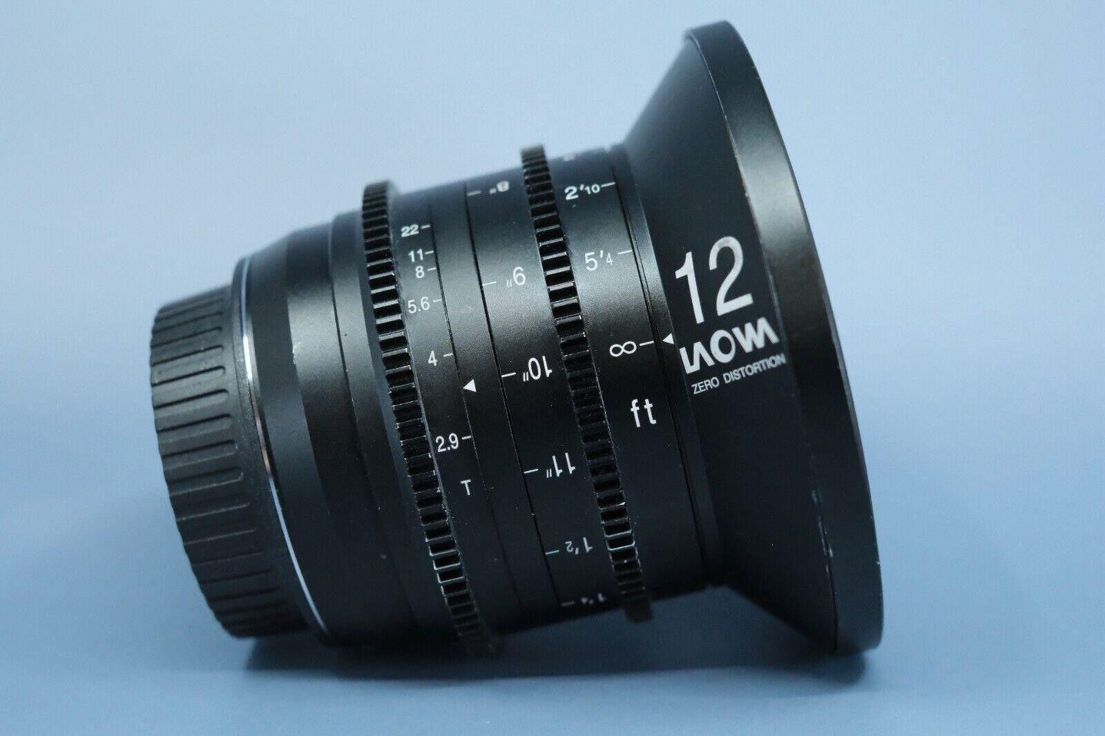 Laowa 12mm t/2.9 Zero-D Cine monture EF - Photo 3 sur 5