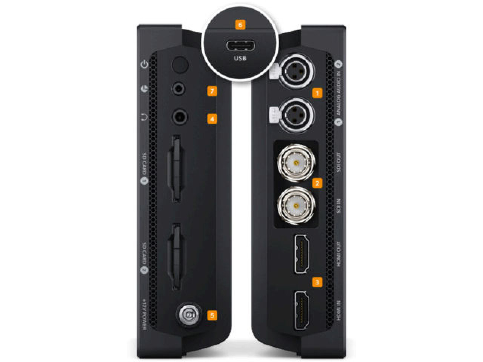 Blackmagic Design Video Assist 7" 12G HDR - Photo 3 sur 5
