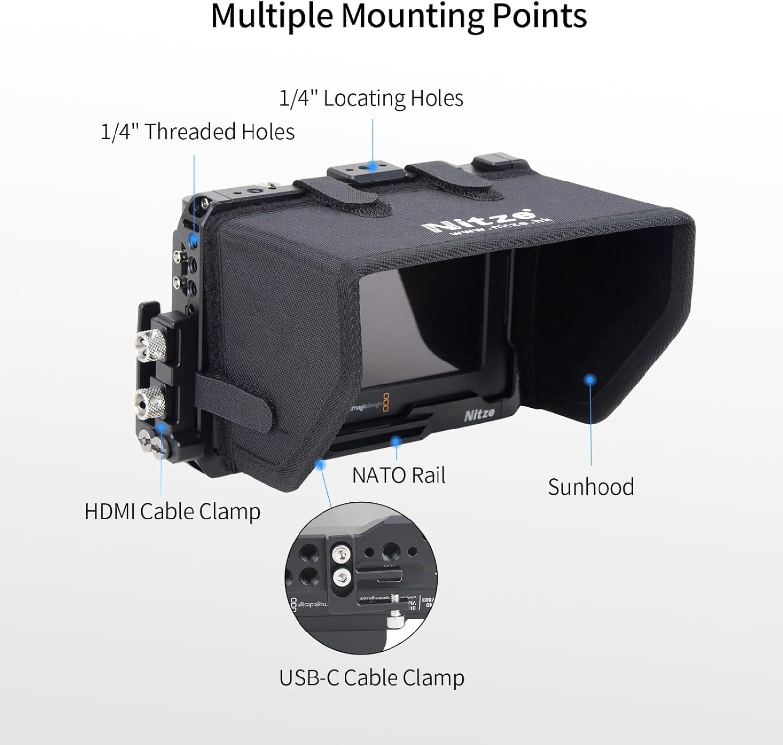 Blackmagic Design Video Assist 7" 12G HDR - Photo 2 sur 5