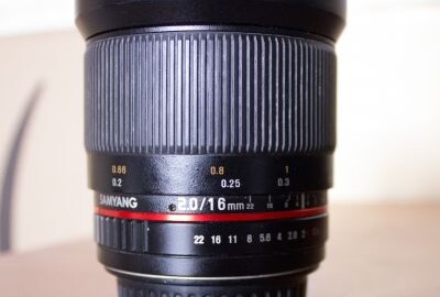 Location Samyang 16mm F/2 (Monture EF)