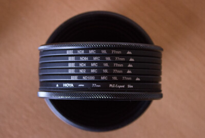 Location Pack 5 Filtres ND + Filtre Polarisant + Bagues d'adaptation