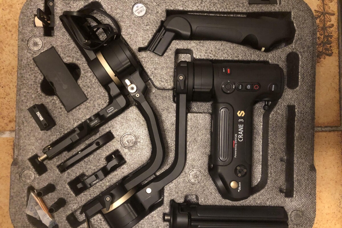 Location Zhiyun Crane 3S Pro  - Lightyshare