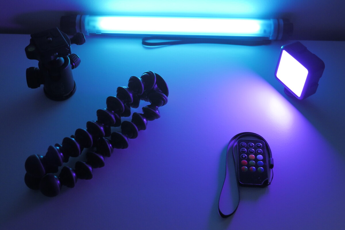 Location Kit lumières led RGB sur batterie - Lightyshare