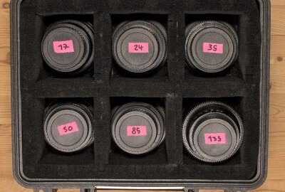 Location Set Canon FD Cinemod (6 optiques fixes)