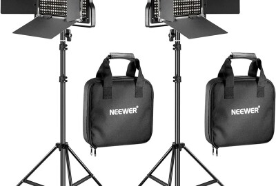 Location Neweer - Pack de 2x 660 LED Lumière Dimmable Bicouleur 