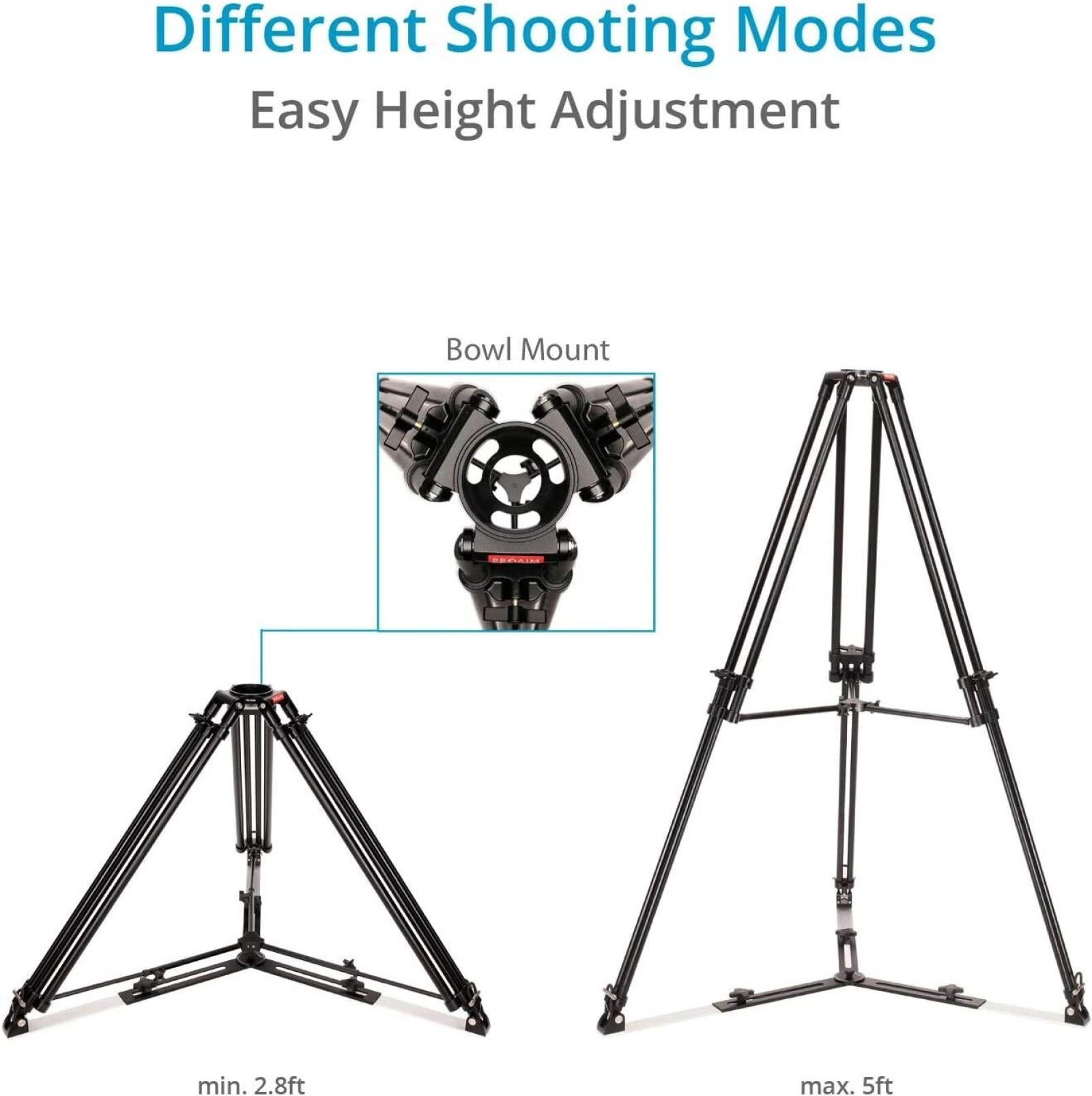Proaim 100mm CST Trépied Lourd avec triangle   - Photo 2 sur 2