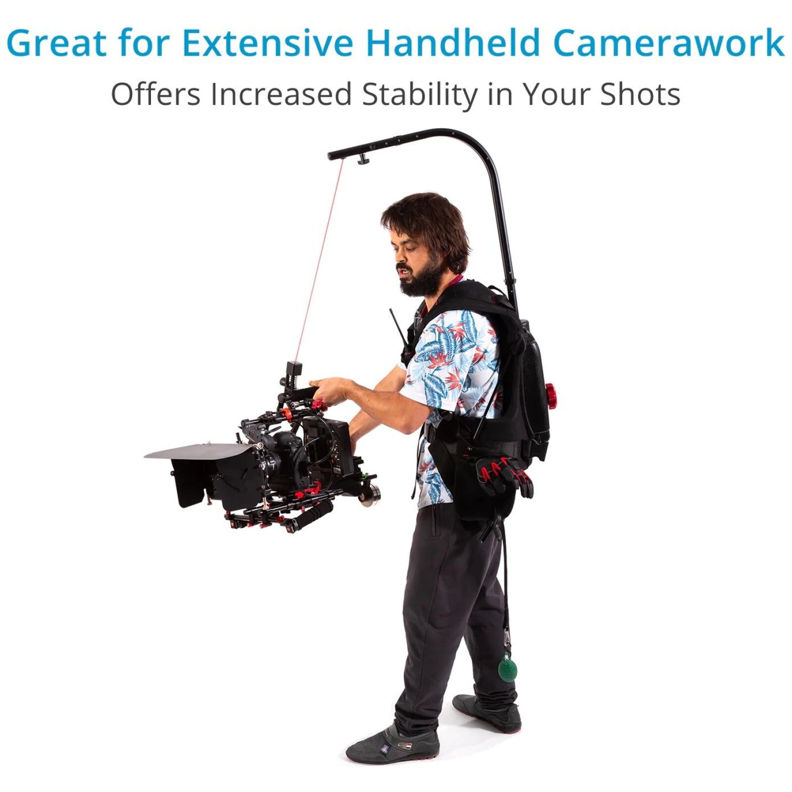 Flycam Flowline Master Professional Support type Easyrig - Photo 3 sur 4