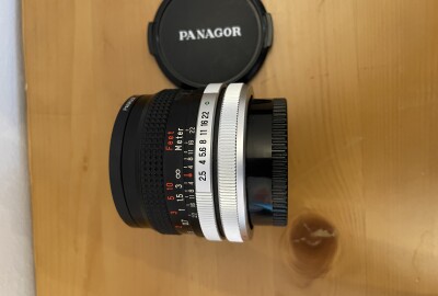 Location Objectif Panagor 24mm f/2.5 monture canon FD et sony FE (bague)