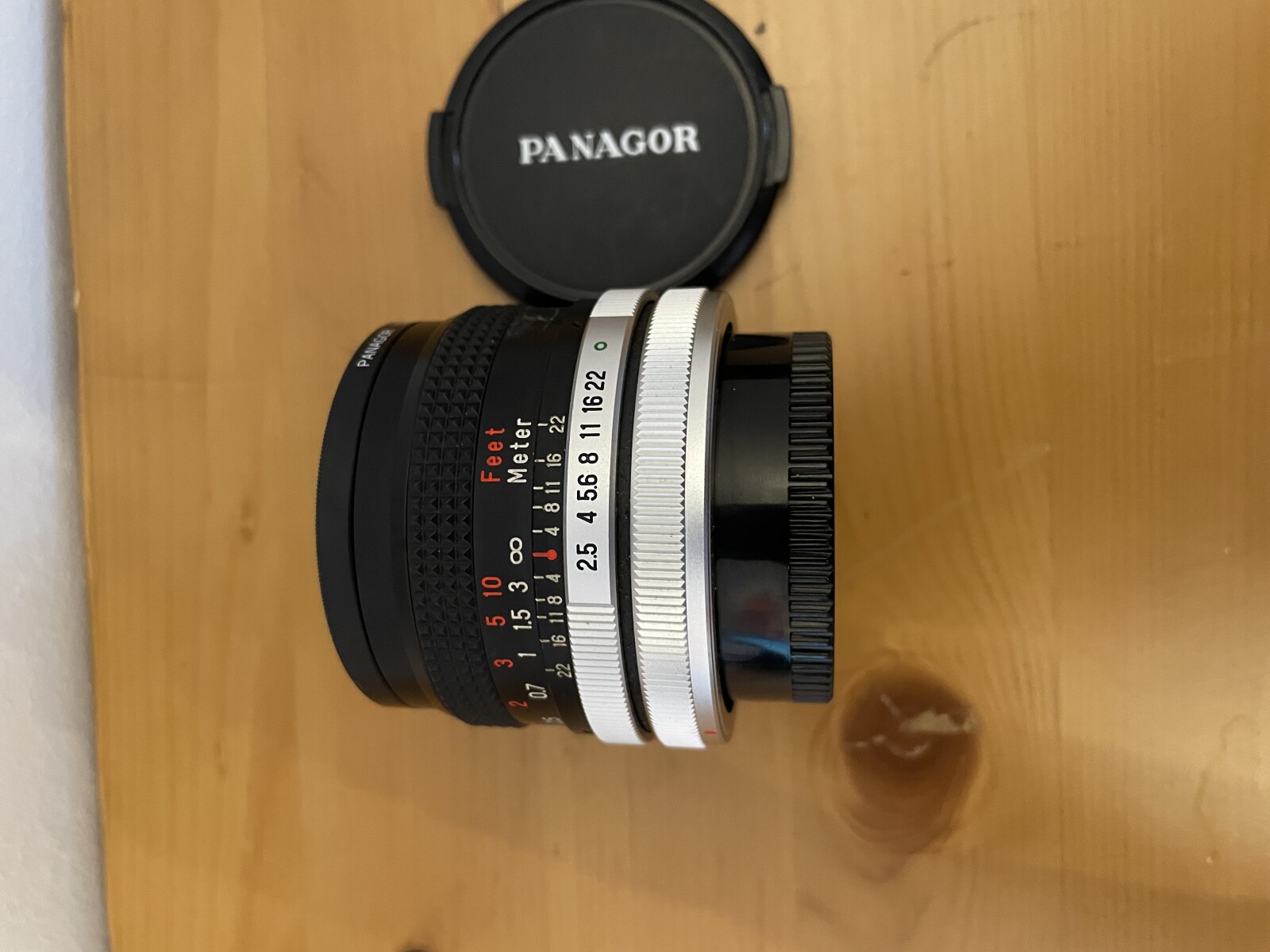 Objectif Panagor 24mm f/2.5 monture canon FD et sony FE (bague) - Photo 3 sur 3