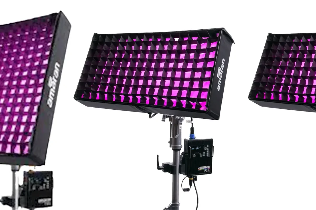 Location Pack LED RGB 400W (1X Amaran F22C + 2X Amaran F21C) - Lightyshare