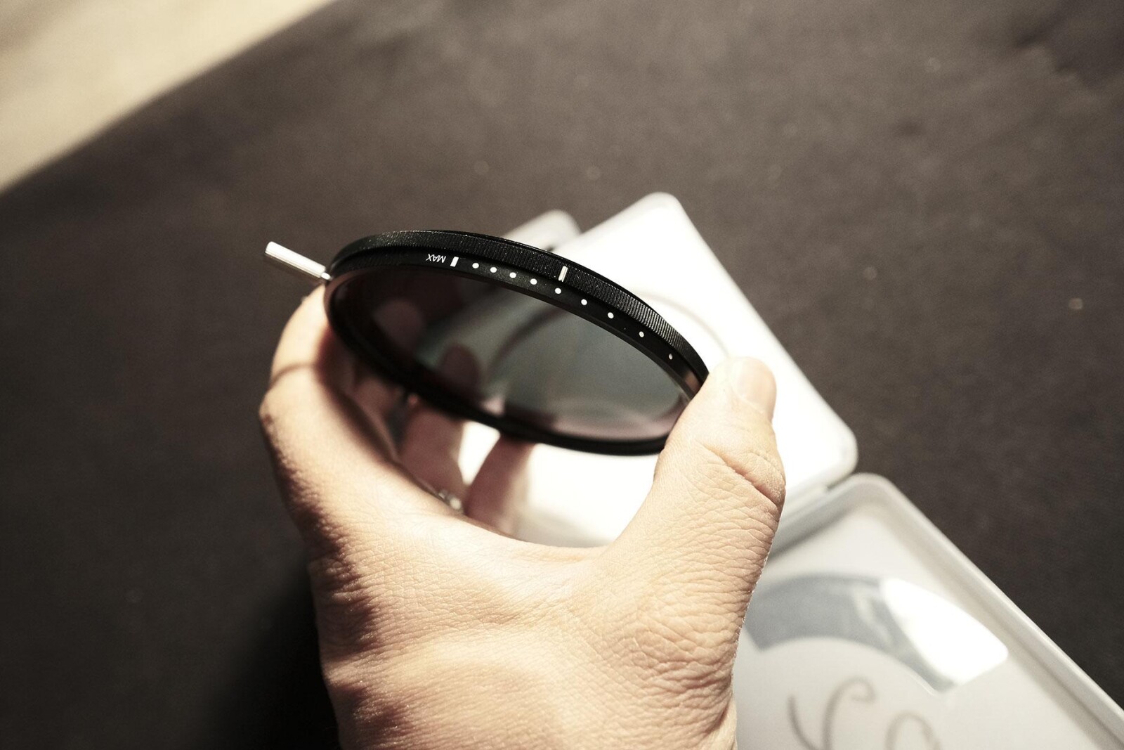Filtre ND variable NiSi 1.5-5 stop 82mm - Photo 4 sur 4