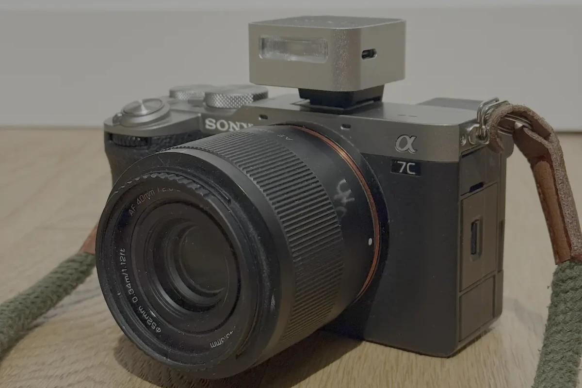 Location Sony A7C II (A7C2) - pack flash & 40mm "effet jetable" - Lightyshare