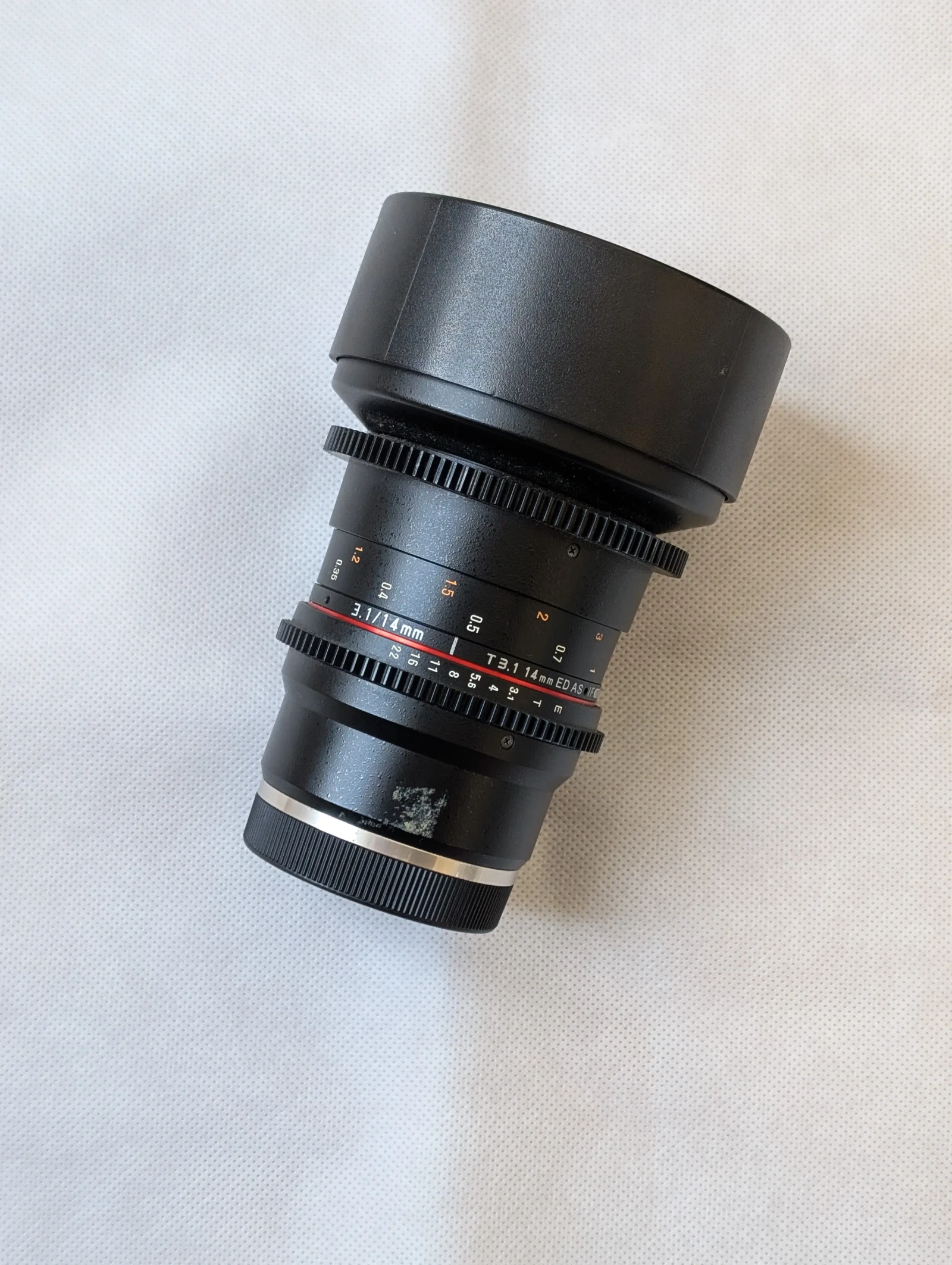 Samyang 14mm T3.1 VDSLR II EF - Photo 1 sur 1