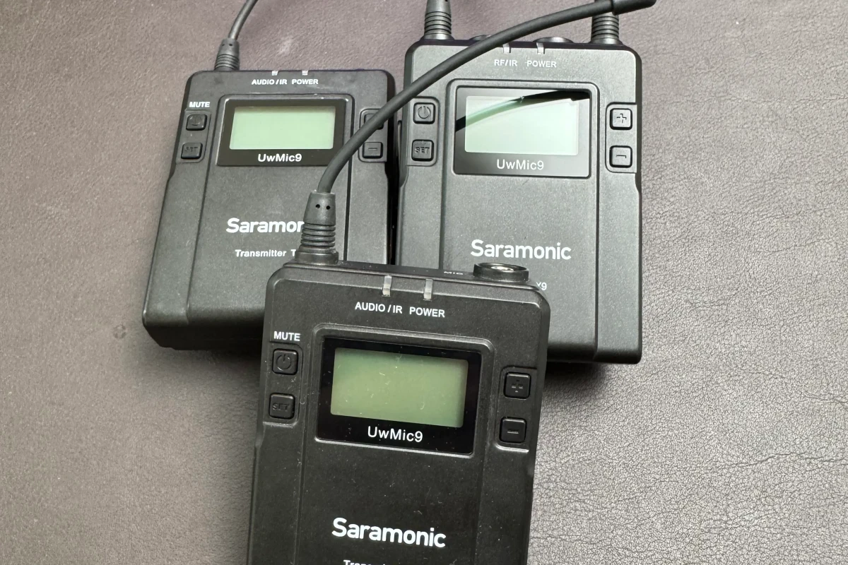 Location Saramonic UwMic9 - Lightyshare