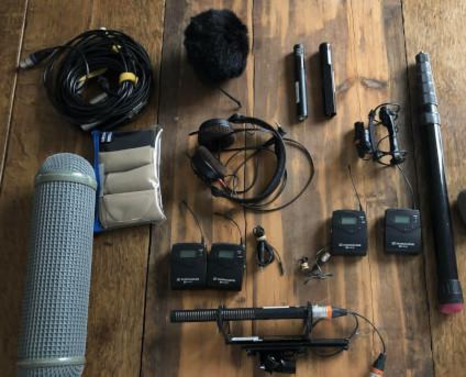 Pack documentaire accessoires son tournage. - Photo 1 sur 1