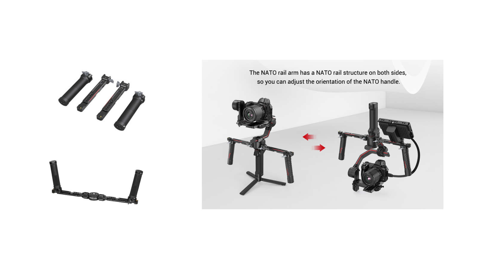 SMALLRIG Dual Handgrip - Photo 2 sur 3