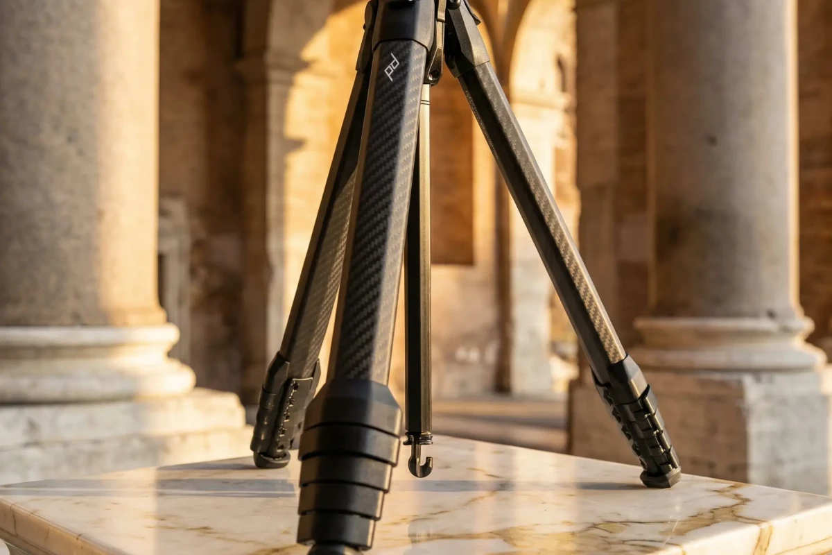 Location Peak Design Carbon Fiber Travel Tripod - Lightyshare