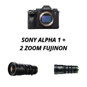 Location Pack Sony Alpha 1 + Fujinon MK 18-55mm & 50-135mm T2.9