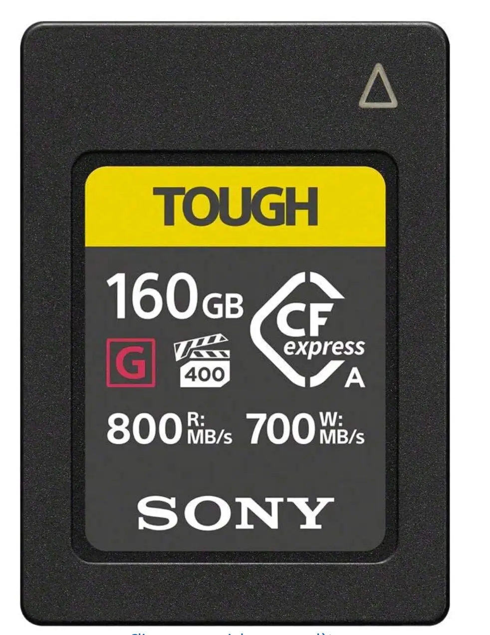 Sony Carte CFexpress Type A 160 Go