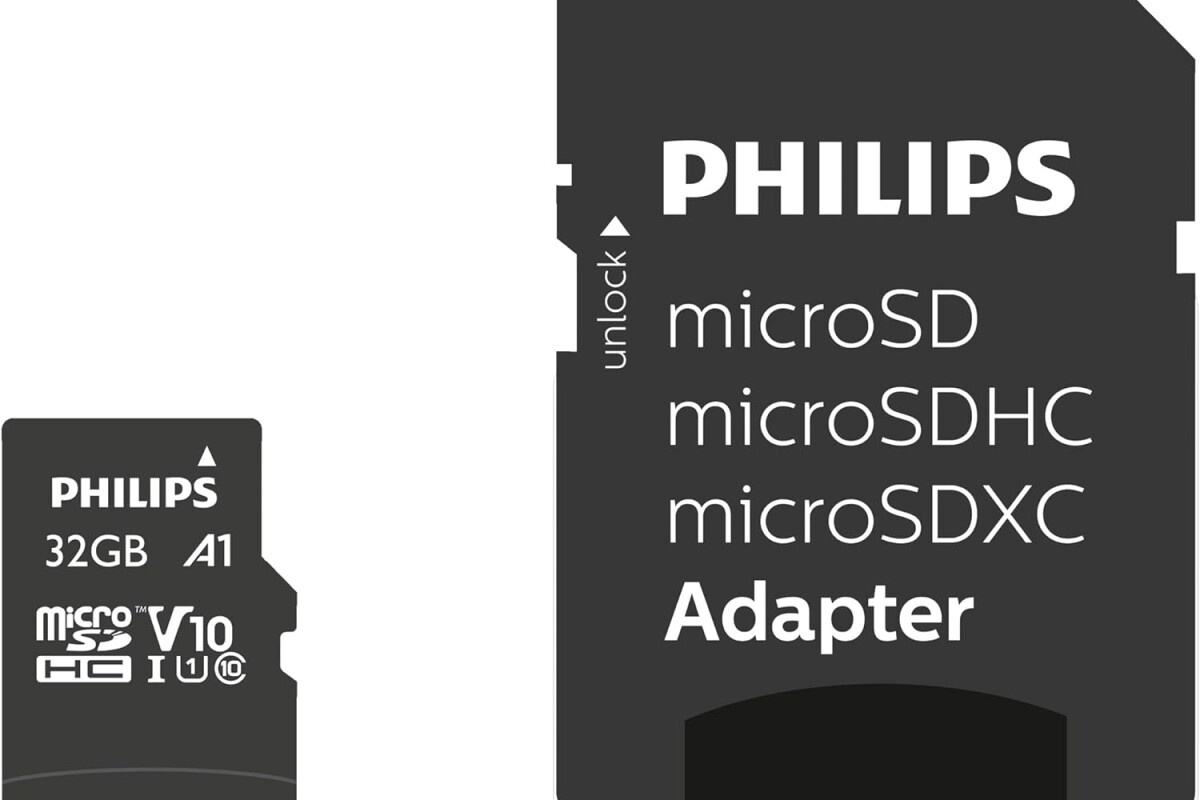 Location Philips Micro SDHC 32GB Classe 10 - Lightyshare