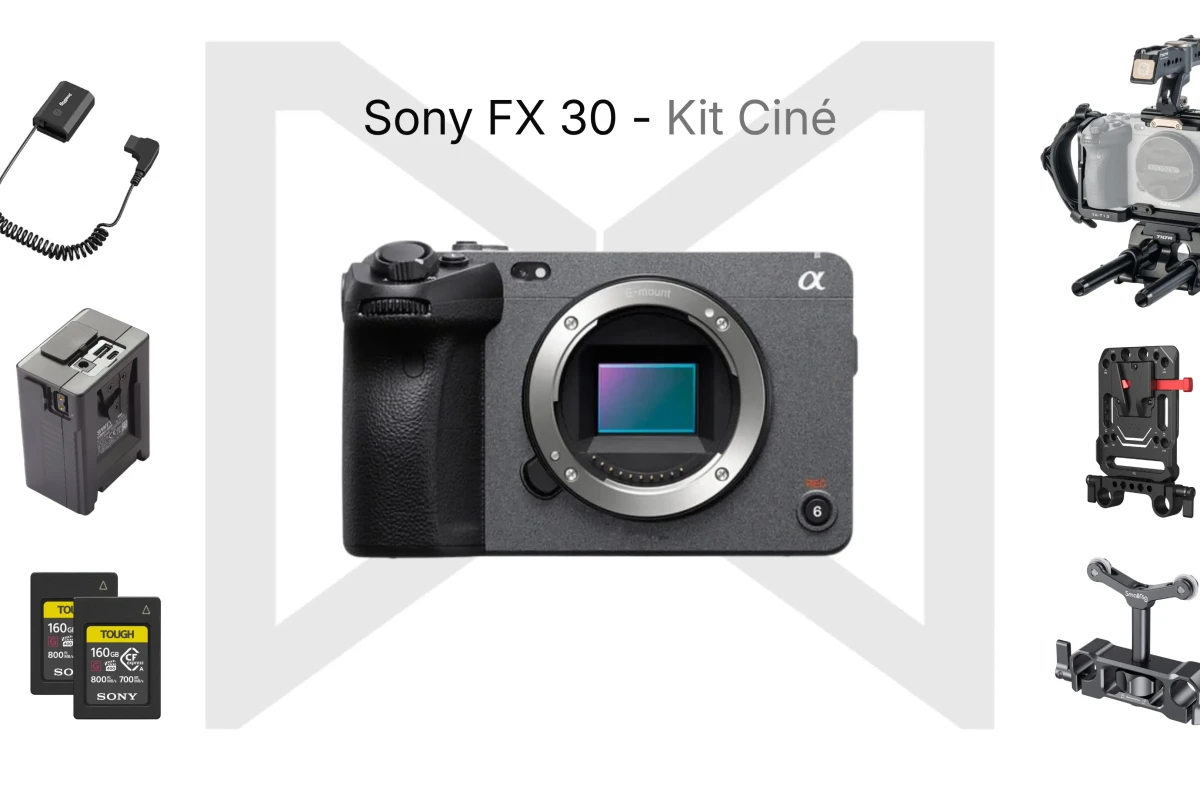 Location Sony FX30 - Kit Ciné - Lightyshare