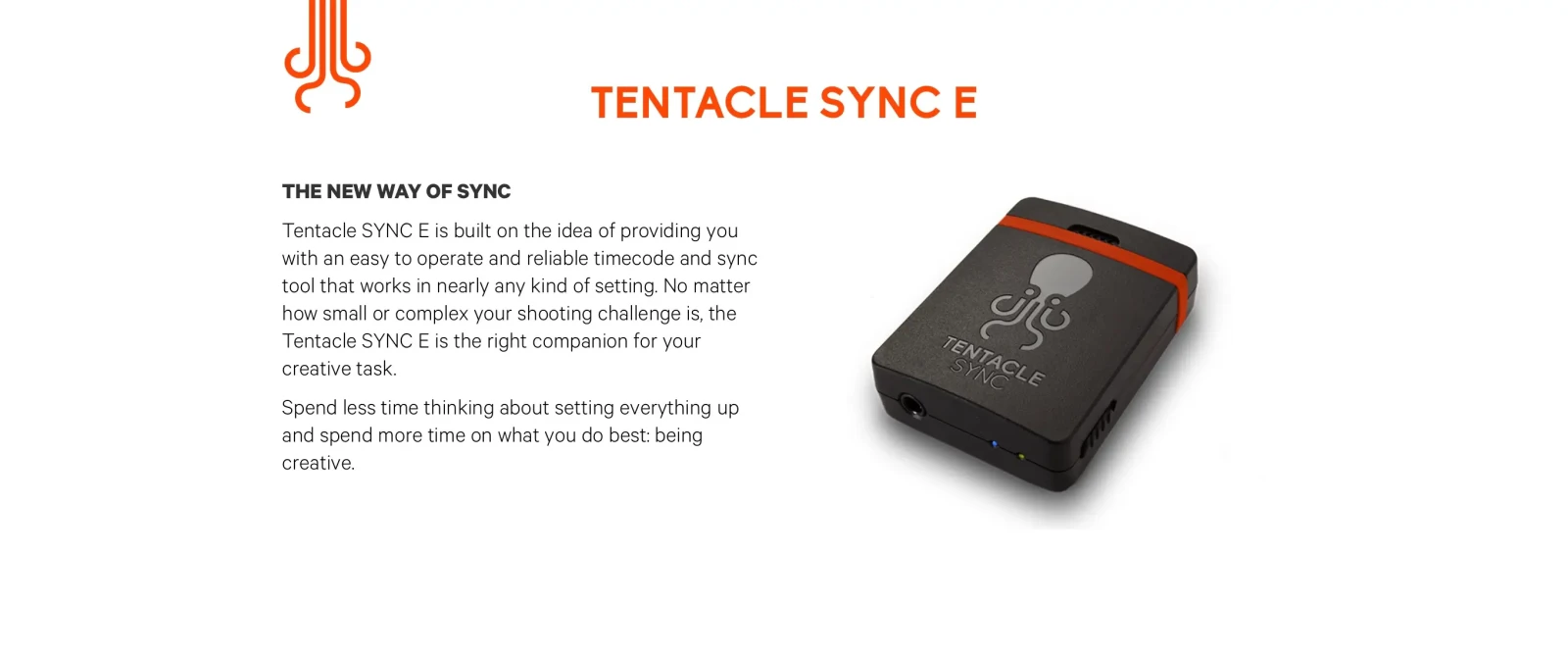 Tentacle Sync E - Photo 2 sur 2