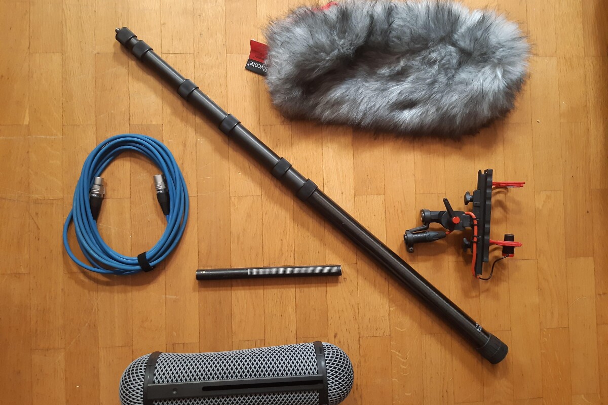 Location KIT perche MKH-416 P48 + Rycotte + XLR 5m - Lightyshare