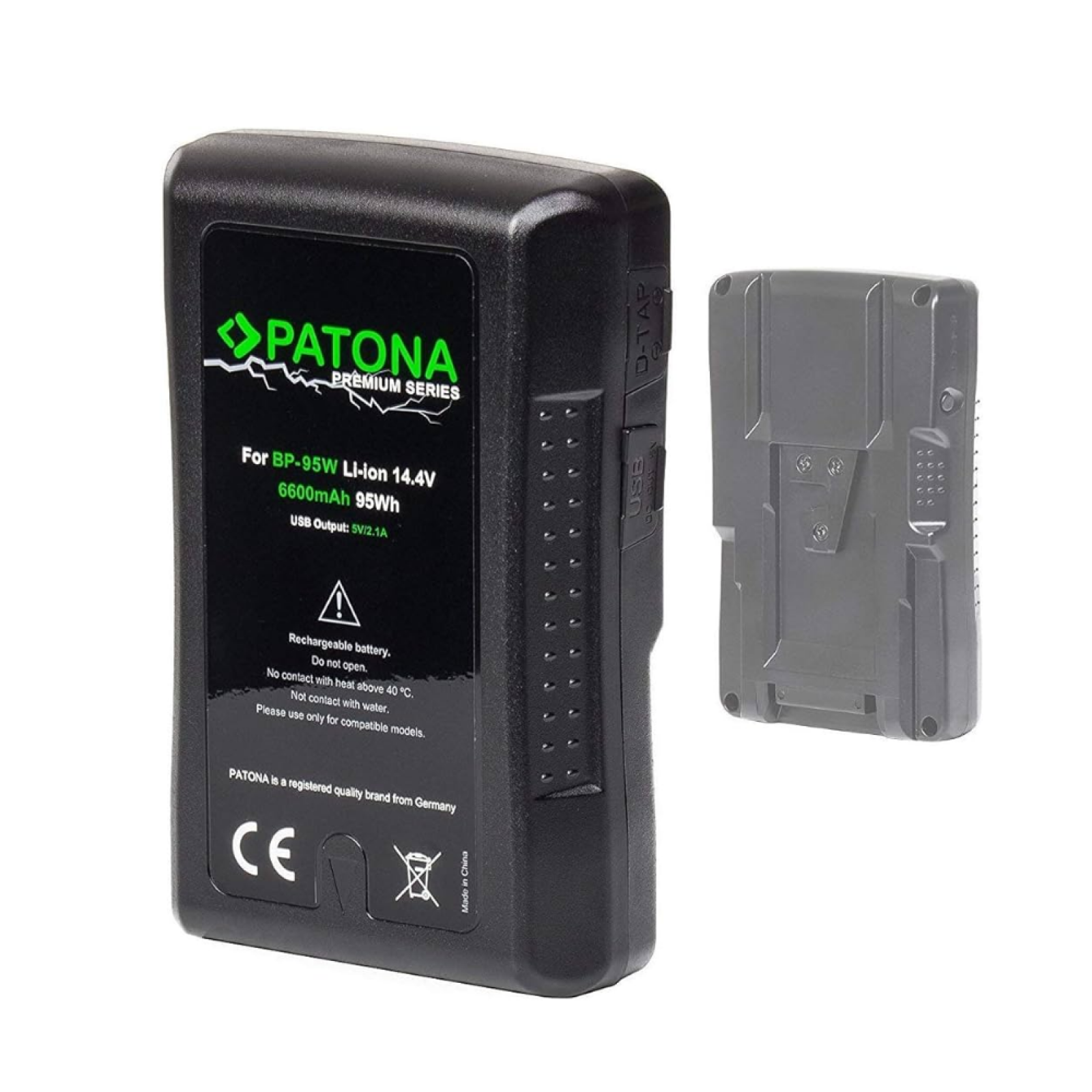 Patona V-Lock 95W - Photo 1 sur 3