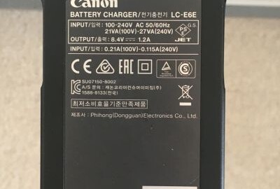 Location 3x Batteries  LP-E6 Canon + Chargeur