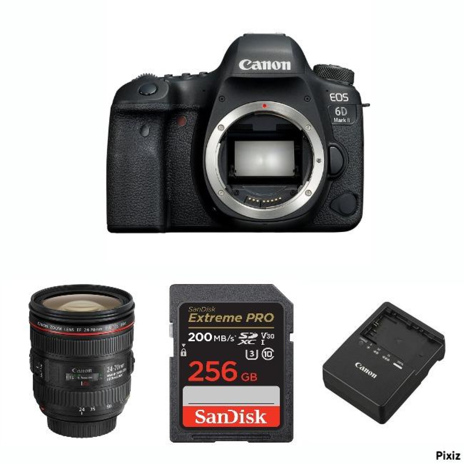 CANON EOS 6D Mark II +  1 objectif 24-70mm f4 + 2 batteries LP - Photo 4 sur 5