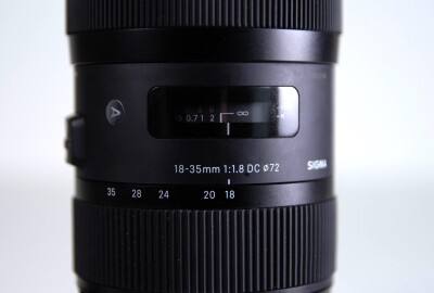 Location Objectif Sigma 18-35mm F1.8